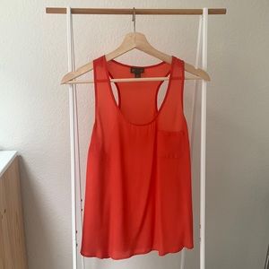 Fei Sheer Silk Tank